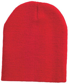Шапка вязаная "JIVE", хлопок/полиэстер, универсальный размер, красный (H349781/08)