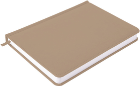 Ежедневник недатированный Campbell, А5, светло-коричневый, белый блок (H24605/12)