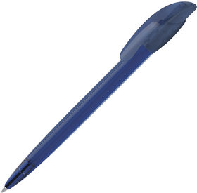 Ручка шариковая GOLF LX, прозрачный синий, пластик