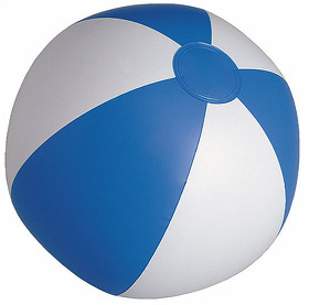 SUNNY Мяч пляжный надувной; бело-синий, 28 см, ПВХ