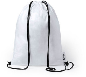 Рюкзак "Sandal", белый, 42x34 см, 100% полиэтилен (тайвек) (H346429/01)