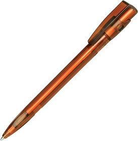 KIKI LX, ручка шариковая, прозрачный коричневый, пластик (H393/68)