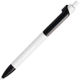 FORTE, ручка шариковая, белый/черный, пластик (H601/35)