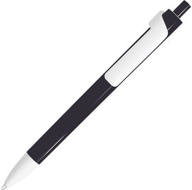 FORTE, ручка шариковая, черный/белый, пластик (H602/35)