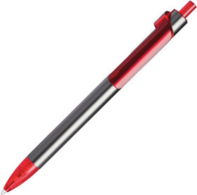 PIANO, ручка шариковая, графит/красный, металл/пластик