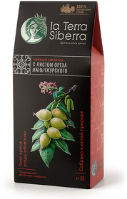 H90034/3 - Чайный напиток со специями из серии "La Terra Siberra" с листом ореха маньчжурского 60 гр.