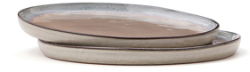 Набор плоских тарелок VINGA Nomimono, d20 см, 2 шт. (X3576)