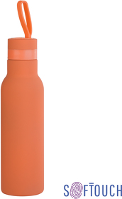 E6358-10 - Бутылка для воды "Фитнес" 700 мл, покрытие soft touch