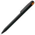 P3425.32 - Ручка шариковая Prodir DS1 TMM Dot, черная с оранжевым