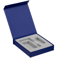 Коробка Latern для аккумулятора 5000 мАч и флешки, синяя (P11606.40)