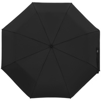 P13334.30 - Зонт складной Manifest Color со светоотражающим куполом, черный