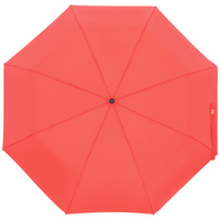 P13334.50 - Зонт складной Manifest Color со светоотражающим куполом, красный