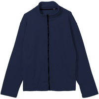 Куртка флисовая унисекс Manakin, темно-синяя (P14266.40)