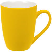 Кружка Good Morning с покрытием софт-тач, желтая (P14653.81)