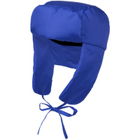 Шапка-ушанка Shelter, ярко-синяя (P14680.44)