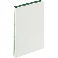 Ежедневник Duplex, недатированный, белый с зеленым (P15059.96)