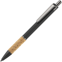 P15331.30 - Ручка шариковая Cork, черная
