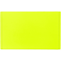 P15355.89 - Лейбл из ПВХ Dzeta, ХL, желтый неон