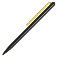 P15534.80 - Шариковая ручка GrafeeX в чехле, черная с желтым