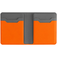 Картхолдер с отделением для купюр Dual, оранжевый (P15623.21)