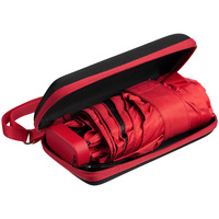 P15842.50 - Складной зонт Color Action, в кейсе, красный