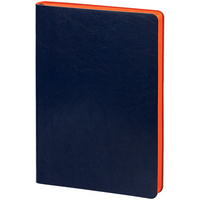 Ежедневник Slip, недатированный, синий с оранжевым (P16022.42)