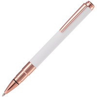 Ручка шариковая Kugel Rosegold, белая (P16172.60)