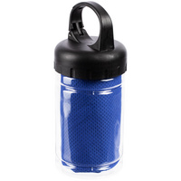 P16282.40 - Охлаждающее полотенце Frio Mio в бутылке, синее