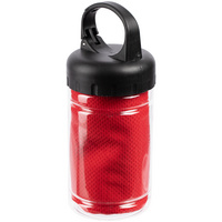 P16282.50 - Охлаждающее полотенце Frio Mio в бутылке, красное