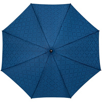 Зонт-трость Magic с проявляющимся рисунком в клетку, темно-синий (P17012.40)