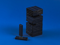 Игра Acrylic Tower, черная (P17029.30)