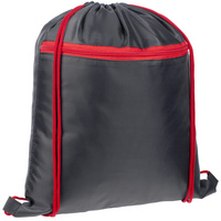 Детский рюкзак Novice, серый с красным (P17333.15)