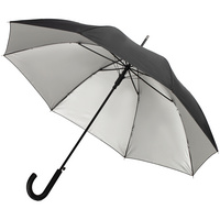 Зонт-трость Silverine, черный (P17906.30)