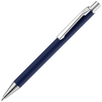 Ручка шариковая Lobby Soft Touch Chrome, синяя (P18323.40)