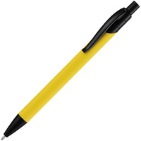 P18325.80 - Ручка шариковая Undertone Black Soft Touch, желтая