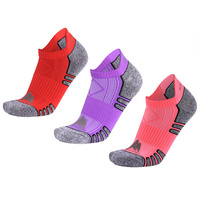 Набор из 3 пар спортивных женских носков Monterno Sport, красный фиолетовый и розовый (P20610.50)