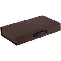 P21024.55 - Коробка с ручкой Platt, коричневая
