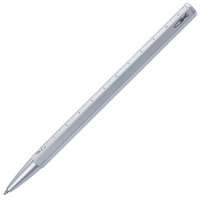 P22410.10 - Ручка шариковая Construction Basic, серебристая