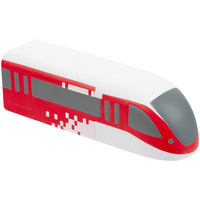 Антистресс «Поезд», белый с красным (P24008.65)