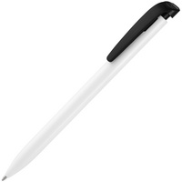 Ручка шариковая Favorite, белая с черным (P25900.63)