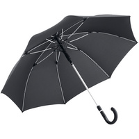 Зонт-трость с цветными спицами Color Style, белый (P64716.60)