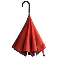 Зонт наоборот Style, трость, сине-красный (P15981.45)