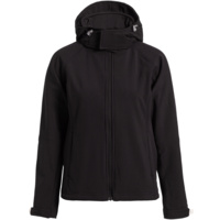 Куртка женская Hooded Softshell черная (PJW937002)