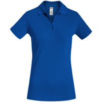 PPW457450 - Рубашка поло женская Safran Timeless ярко-синяя