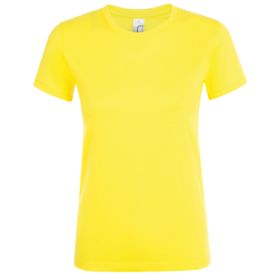 Футболка женская Regent Women, лимонно-желтая (P01825302)