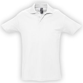 Рубашка поло мужская Spring 210, белая (P1898.60)