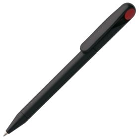 Ручка шариковая Prodir DS1 TMM Dot, черная с красным (P3425.35)