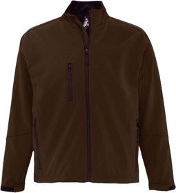Куртка мужская на молнии Relax 340, коричневая (P4367.59)