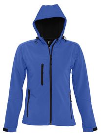Куртка женская с капюшоном Replay Women, ярко-синяя (P5570.44)