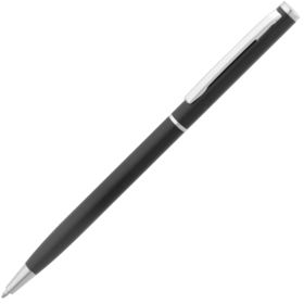Ручка шариковая Hotel Chrome, ver.2, матовая черная (P7078.30)